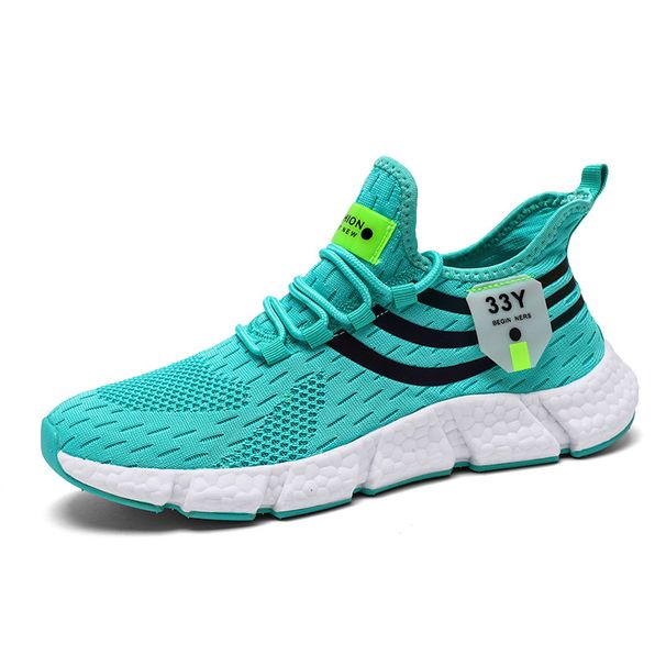 Trendy Breathable Flyknit Couple Sneakers Men's And Women's Summer Popcorn Running Shoes Cold Bonded Jinjiang_vogvips.com