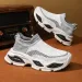 Sneakers 2026 Summer Plus Size Breathable Sports Casual Slip On Lazy Sock Style Couple Shoes_vogvips.com