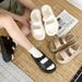 2025 Candy-colored Thick-soled Platform Sandals With Velcro Straps, European And American African Foreign Trade Women's_vogvips.com