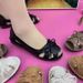 Mom Shoes Sandals Women's Soft-soled Non-slip Fish Mouth Shoes Comfortable Middle-aged Women's Hole Shoes Hollow Shoes_vogvips.com