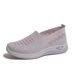 Fashionable Casual Single Breathable And Comfortable Women's Sports Vulcanized Shoes, Anti-slip Flat Shoes_vogvips.com