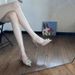 Shallow Versatile Sandals Square Buckle, Pointed Toe, Closed-toe Single Shoes, New High-heeled Women's Shoes With Thin_vogvips.com