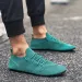 Lightweight Men Casual Breathable Women's Vulcanized Shoes Outdoor Soft Men's Loafers Mesh Driving Footwear Lace Up_vogvips.com