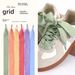 Vibrant Colored Shoelaces – 2.5cm Wide, 80-160cm Length For Sneakers, Casual & Canvas Shoes (14 Color Options)_vogvips.com