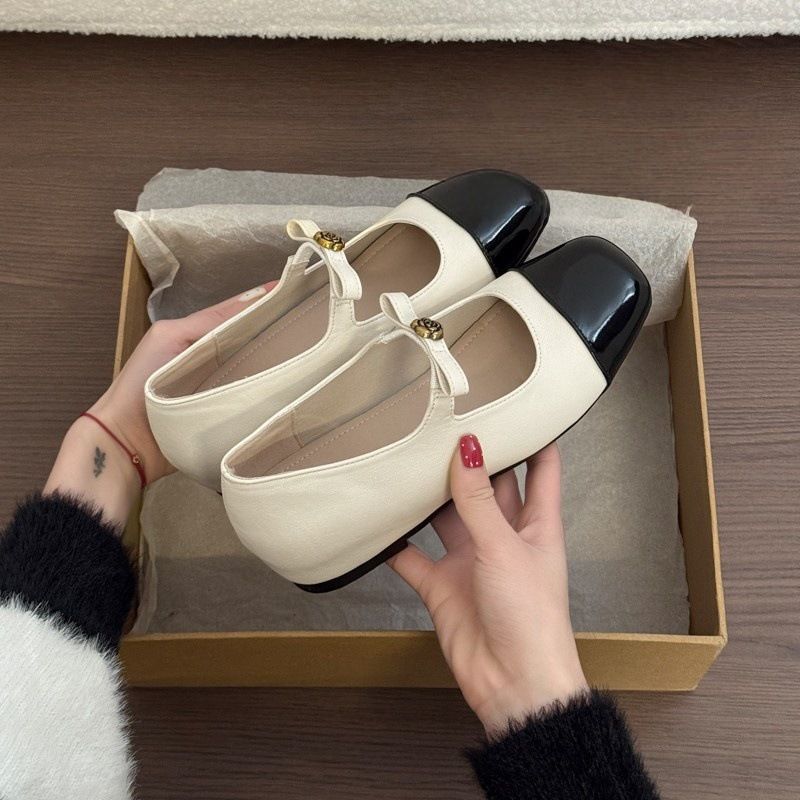 Chuyuji French-style Starry Sky Shallow Mary Jane Shoes For Women, 2026 New Spring Model, Absolutely Beautiful, Perfect_vogvips.com