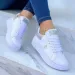 P7 Spring And Autumn New Women's Casual Shoes PU Lace-up Sports Shoes Vulcanized Platform Shoes Sequins Walking Women's Shoes 35-43_vogvips.com