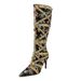 2025 New Top For Women, Trendy Water Ethnic Style, Pointed Stiletto High Heels With Diamond Inlaid Fashion Boots_vogvips.com