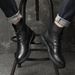 Fleece Men's Boots, High-top Top Martin Boots Men's Boots Outer Tooling Men's Shoes Size_vogvips.com
