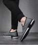 Casual Men's Shoes Fashionable And Versatile Breathable Mesh Sports Shoes Slip On Lazy Shoes Comfortable Toe Shoes_vogvips.com