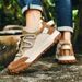 Italian Genuine Leather Hiking Women Summer Outdoor Breathable Non-Slip Sports Trekking Shoes For Couples_vogvips.com