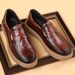 Inside Genuine Men's Top Layer Cowhide Leather Soft Sole Business Casual Shoes_vogvips.com