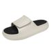 Outdoor Beach Garden Shoes Summer Indoor Bathroom EVA Foam Soft Soled Home Men Slippers Sandalias Planas_vogvips.com