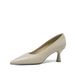 Cameido 2025 Spring Women's Soft And Comfortable Commuting Single Shoes. These Versatile Pointed-toe Low-cut Work Shoes Are Perfect For The Office_vogvips.com