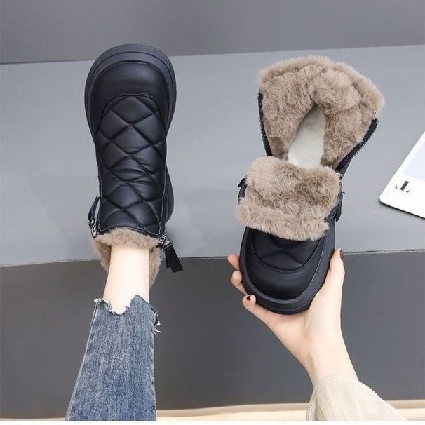 Winter Bestsellers: Women's 2025. New French Fleece And Thickened Snow Boots And Ankle Boots_vogvips.com