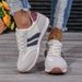 Large-size Cloth Match Color Breathable Casual Shoes Women Fashion Travel Running Light Sports Shoes_vogvips.com