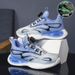 Children's Rotating Button Mesh Luminous Basketball Casual Sports Boys' Running Student Breathable Dad Shoes_vogvips.com