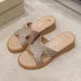 Sandals Women Slippers Wedges Summer Slides Flexible Women's Party Waterproof Beach Work Lightweight Pool Luxury Shoes_vogvips.com