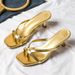 2026 New Summer Multi-Color Thong High-Heel Sandals Women, Square-Toe Stiletto Open-Toe Slippers For Women_vogvips.com