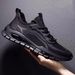 Euro Step Summer 2025 New Breathable Odor-resistant Sports Casual Thin Mesh Men's Work Black Trendy Shoes_vogvips.com