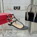 High Version 2025 Rivet Flat New Summer One Button Fashion Versatile Liuding Pinch Toe Roman Shoes Women's Cool_vogvips.com