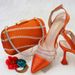 Pair Evening Sandals With Fancy Rhinestone Accessory Tote Clutch Set_vogvips.com