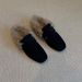 Slack One Pedal Square Head Loafer Bag Head Shoes Women's Plush Shoes_vogvips.com