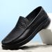 Unbeatable Quality 2024 Four Seasons Head Breathable Fashion Bean Men's Genuine Casual Business Leather Shoes_vogvips.com