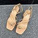 2026 Summer Fashion Square-Toe Clip-Toe Sandals For Women, Bohemian Style Casual Versatile Thin Strap Buckle High Heels_vogvips.com