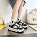 Fashionable Thick-soled Height-increasing Versatile White Sneakers For Women, New Autumn Trendy Popular Lightweight_vogvips.com
