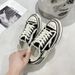 Unisex Trendy Casual Canvas Shoes Matching Couple's Distressed Style Versatile Early Spring New 2025 Student Footwear_vogvips.com