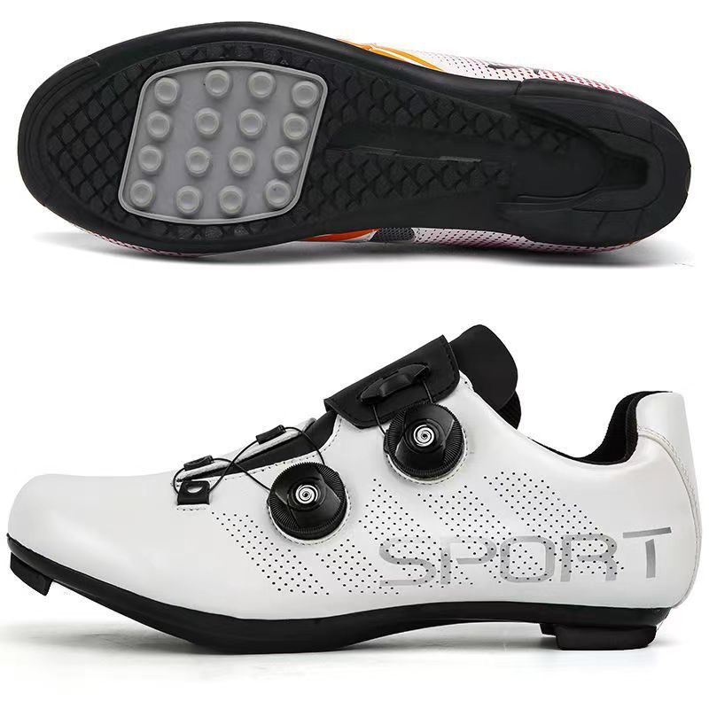 206 Four Seasons Road Bike Lock Shoes Cycling Shoes Bicycle Shoes Men's And Women's Mountain Bike Lock Power Cycling Shoes Hard Bottom_vogvips.com
