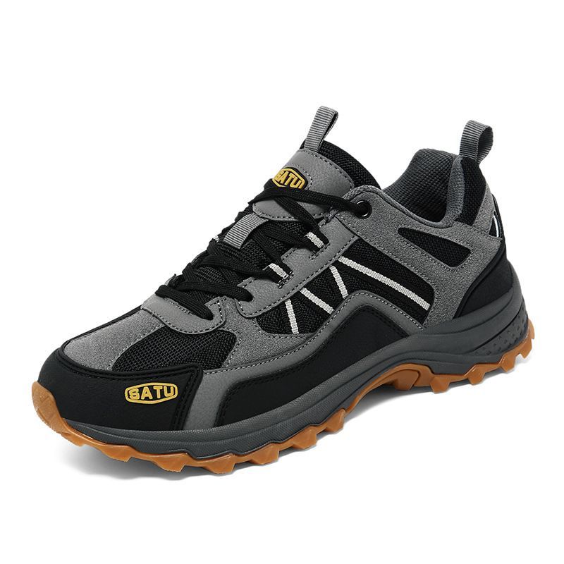 Outdoor Professional Breathable Hiking Non-slip Men's Sneakers Cross-country Running Walking Wear-resistant Oxfords_vogvips.com