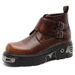 Gothic Retro Metal Punk Style Martin Boots Thick-soled Heightening Tooling Boots Men's Boots_vogvips.com