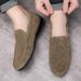 SHLIANG Suede Men Casual Shoes Outdoor Breathable Lightweight Leather Mens Walking Shoes Anti Slip Lightweight Driving Shoes X0038_vogvips.com