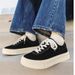 Spring 2025 New German Training Men's Korean Version Versatile Solid Color Low Cut Lace Up Casual Style Sliding Board_vogvips.com