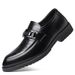 202 New Formal Business Non-slip, Wear-resistant, Stylish Men's Shoes, British Style, Breathable, Trendy Leather Shoes_vogvips.com