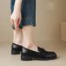 Rose Flower Buckle Loafers For Women, 2026 Spring Vintage British Style Slip-on Shoes, Versatile All-season Women's_vogvips.com
