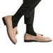 Suitable For All Seasons Tassel Small Suede Loafers 2025 New Style Young Military Green British Men Leather Shoes_vogvips.com