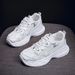Summer New Korean Version Breathable Dad Female Students, Casual Sports Women, Thick Soled Height Increasing_vogvips.com