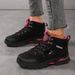 Tourism Sports Women's High Bang Men's Outdoor Large Size Mountaineering Shoes Autumn And Winter 1B2_vogvips.com