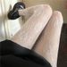 Classic Hollowed Out Lace Mesh Stockins Bottomed Pantyhose Hot Tihts Japanese Lolita Retro Floral Rattan White_vogvips.com