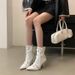 Metal Buckle Rivet Tassel Motorcycle 2026 New Model Side Zipper Stiletto Pointed High-Heeled Ankle Boots For Women_vogvips.com