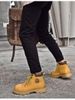 Martin Boots Men's Rhubarb Boots High Top Men's Boots Wind Boots First Layer Tooling Boots_vogvips.com