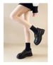 Small Leather Shoes Women's Platform One-pedal Loafers Japanese Jk Mary Jane Single Shoes_vogvips.com