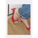 Spring/Summer New Style Elegant Slimming Sweet Retro Leopard Print Plaid Bow High Heeled Sandals For Women_vogvips.com