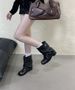 Black Chunky Heel Martin For Women 2025 New Summer High-End Height-Increasing Western Cowboy Boots_vogvips.com
