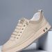2025 Spring New Fashion Leisure Business Men's Shoes, One Step Stepping, Daily Home Office Simple Trendy Shoes_vogvips.com