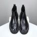 European Warm Series Men's Martin High Top British Brogue Thick Sole Height Increasing Short Autumn Genuine Leather Boots_vogvips.com