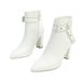 666-19 Women's Long Boots Pointed Toes, Thick High Heels, With A Comfortable, Warm, And Elegant Zipper At The Back_vogvips.com