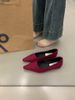 2025 Gentle Wind Evening One Step Stepping, Shallow Mouth, Pointed Scoop Shoes, Versatile, Non Tiring, Commuting, Flat_vogvips.com